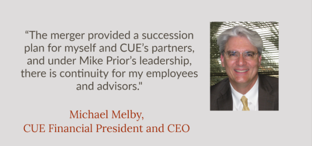 Case Study: CUE Financial Chooses PFG as its Succession Solution