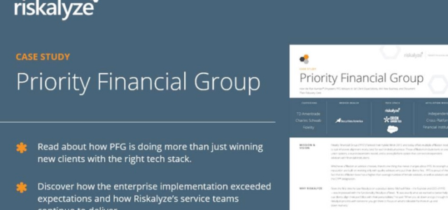 Case Study: Learn how PFG Advisors use Riskalyze to help meet client fiduciary care